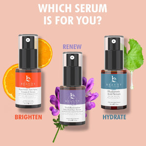 Face Serum - Vitamin C Serum for Face anti Aging Serum with Hyaluronic Acid & Ferulic Acid Brightening Serum, anti Wrinkle Serum for Face (2 Fl Oz)