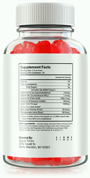 (3 Pack) Trim Tummy Keto Gummies to Suppress Appetite and Lose Belly Fat