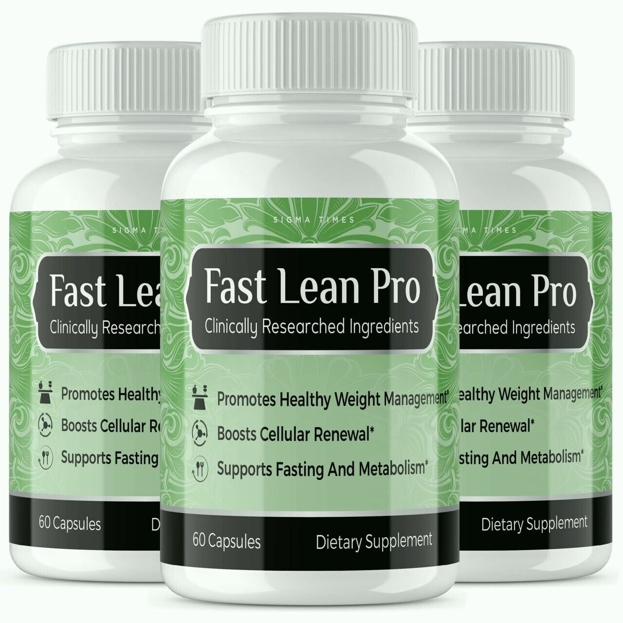 (3 Pack) Fast Lean Pro Capsules - Fast Lean Pro Dietary Supplement 