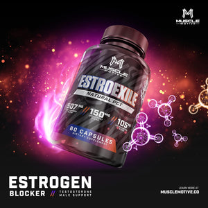 Testosterone Booster for Men – Estrogen Blocker & Natural PCT Post Cycle Therapy - Fenugreek, Tongkat Ali - Boost Stamina, Strength, Endurance, Energy, Vitality, & Muscle Growth – 60 Capsules