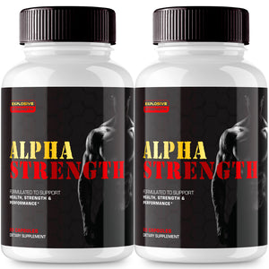 Alpha Strength Capsules - Official Formula (2 Pack)