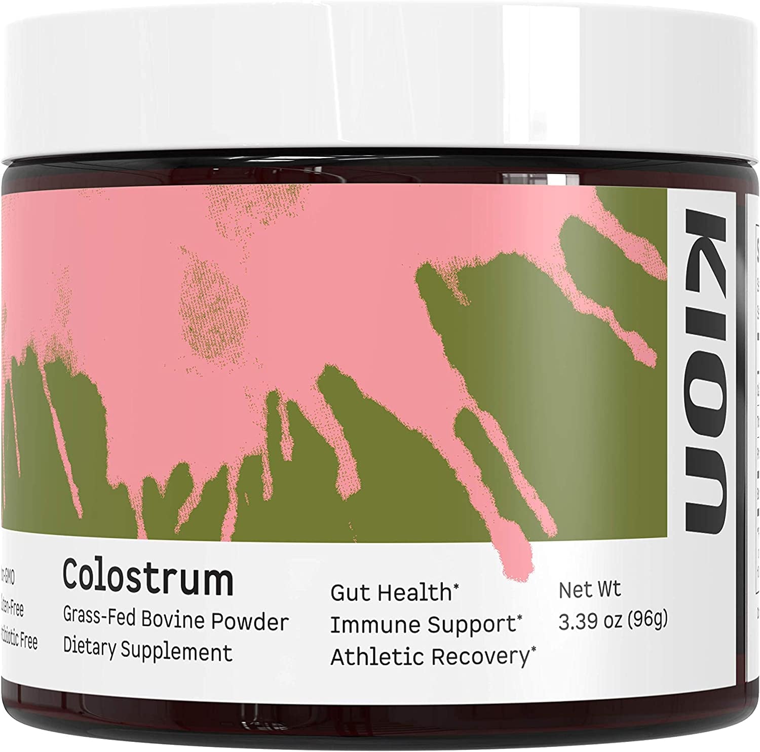 Kion Colostrum | Grass-Fed Bovine | Gut Health and Immune Support | 30 Servings 