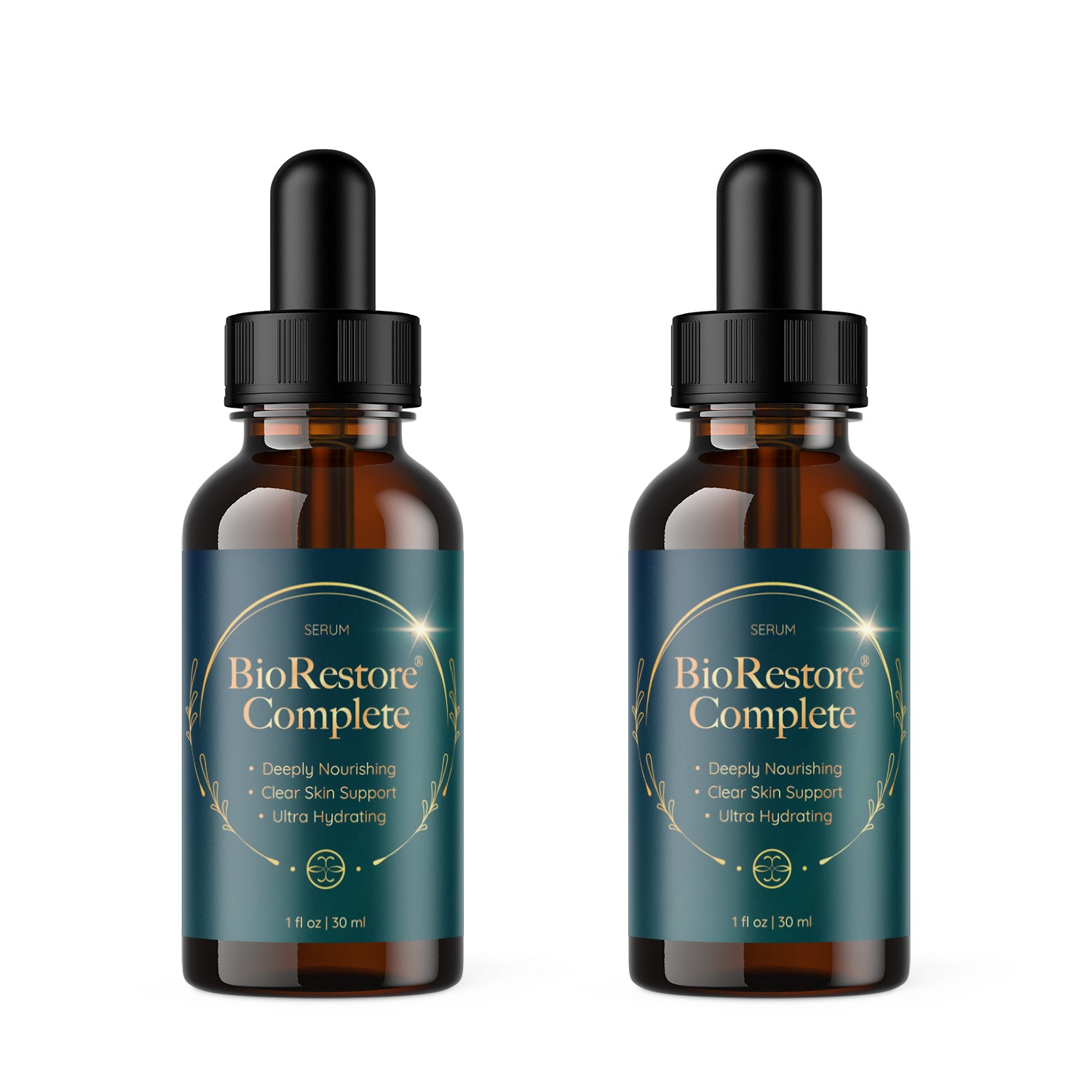 (2 Pack) Biorestore Complete - Skin Ultra Nourishing Drops, for All Skin Types