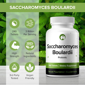 Lactobacillus Rhamnosus Probiotic Supplement 240 Tablets 3 Billion CFU Probiotics for Men & Women Supports Intestinal Digestive & Gut Health Made in the USA (240, Lactobacillus Rhamnosus)