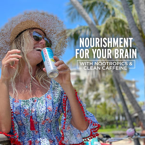 LIFEAID Vitality Blend, Daily Vitamins, Healthy Soda Replacement, 100% Clean, Vegan, GF Cans, 12 Fl Oz (Pack of 24)