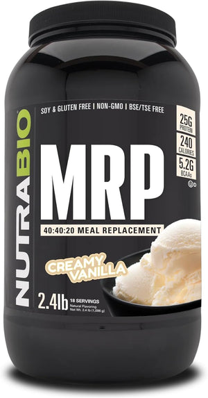 Nutrabio MRP, Complete Meal Replacement Powder (Creamy Vanilla) 
