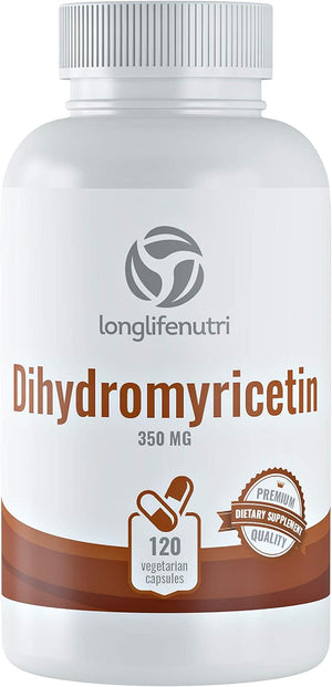 Dihydromyricetin DHM 350Mg - 120 Vegetarian Capsules - Herbal Supplement with Hovenia Dulcis Extract - Made in USA