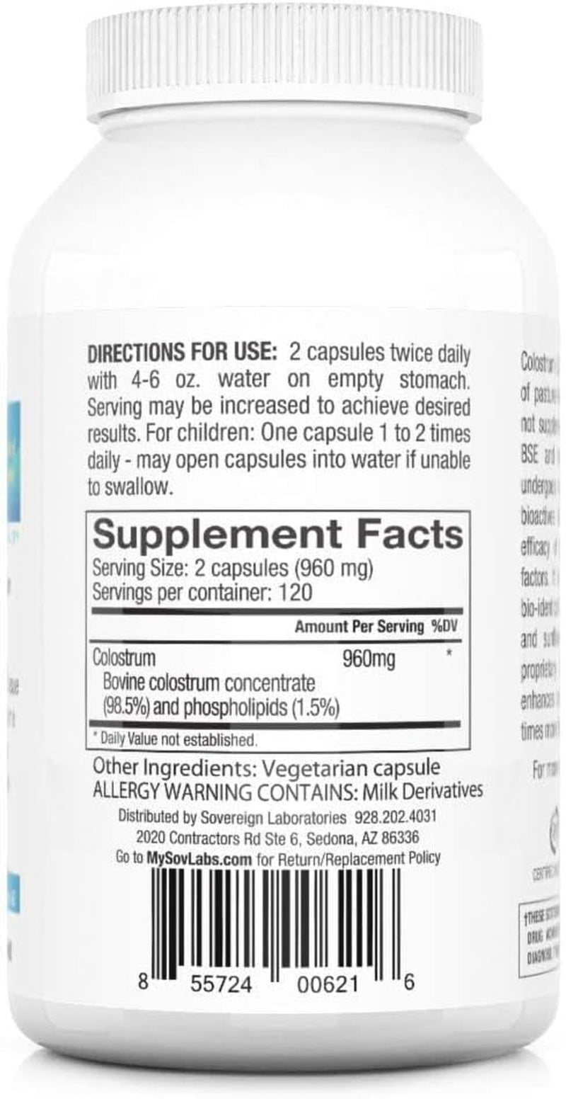 Colostrum-Ld Colostrum Capsules - 240 Capsules - Liposomal Delivery