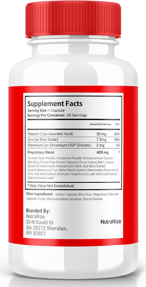(2 Pack) Sweet Harmony Capsules, Sweet Harmony Blood Support Formula, Advanced Supplement Maintain Healthy Levels, All Natural Pills, Sweet Harmony for Overall Wellness, Reviews (120 Capsules)