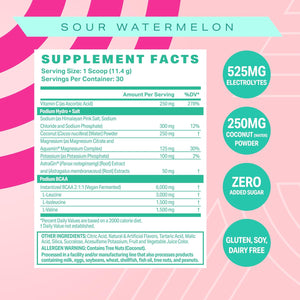Podium Nutrition, Instantized BCAA Powder, Hydro and Salt, Mango Peach, 30 Servings, Electrolytes, Hydration, Recovery 