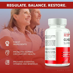 (2 Pack) Biogenix Relief Glycogen Support Pills for Optimal Glycemic Control 