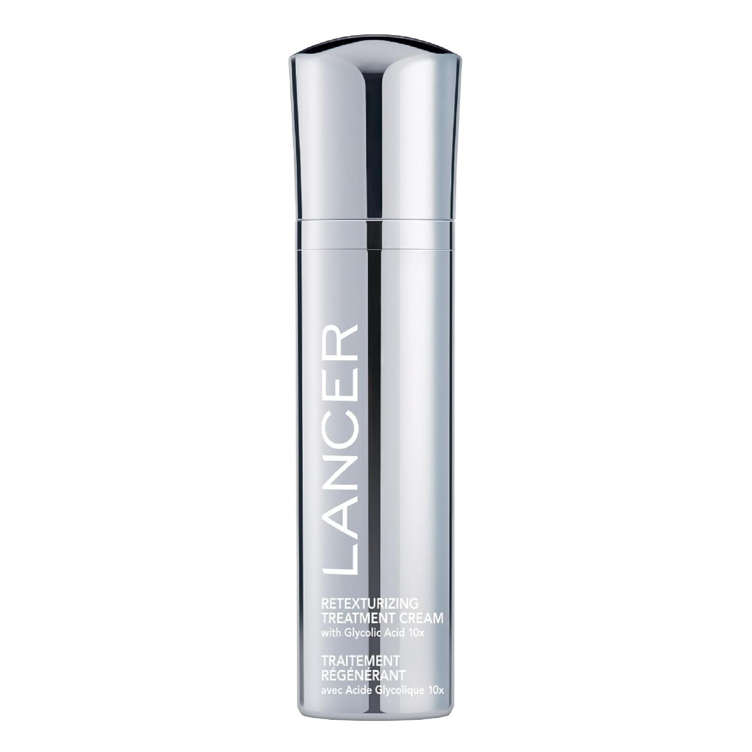 Lancer Skincare Retexturizing Treatment, Daily Moisturizing Cream with 10% Glycolic Acid, 1.7 Fl Oz