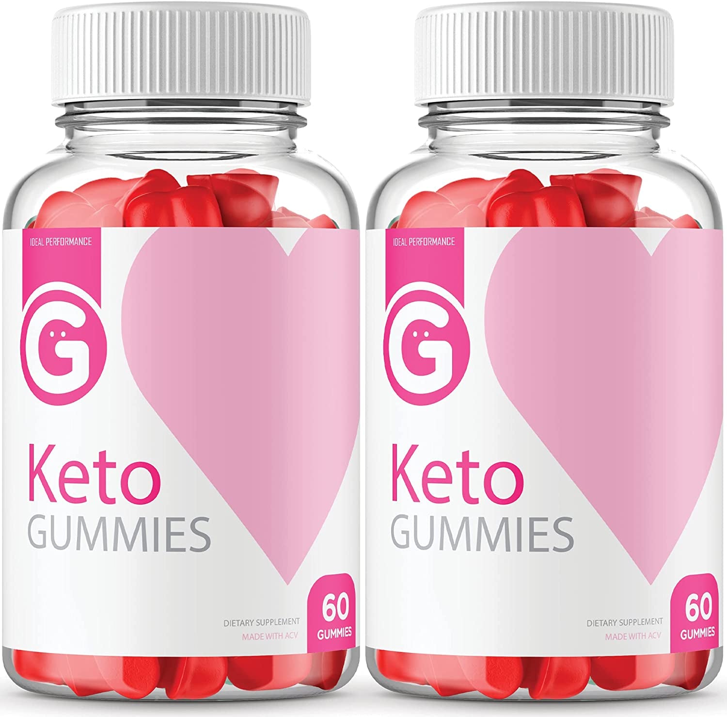 (2 Pack) Goketo Gummies Go Keto Goodness Formula (120 Gummies) 