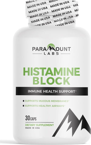 Premium Diamine Oxidase DAO Supplements Histamine Blocker - Food-Derived Histamine Intolerance Relief - DAO Enzyme Supplements - Made in USA - 30 Ct
