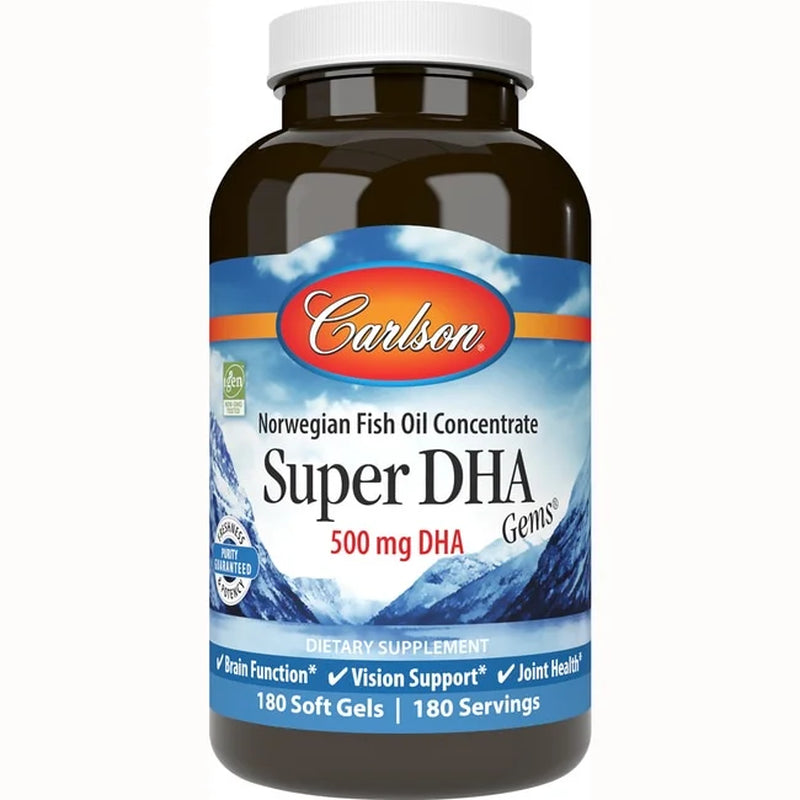 Super DHA Gems, Softgels, 180 Ea