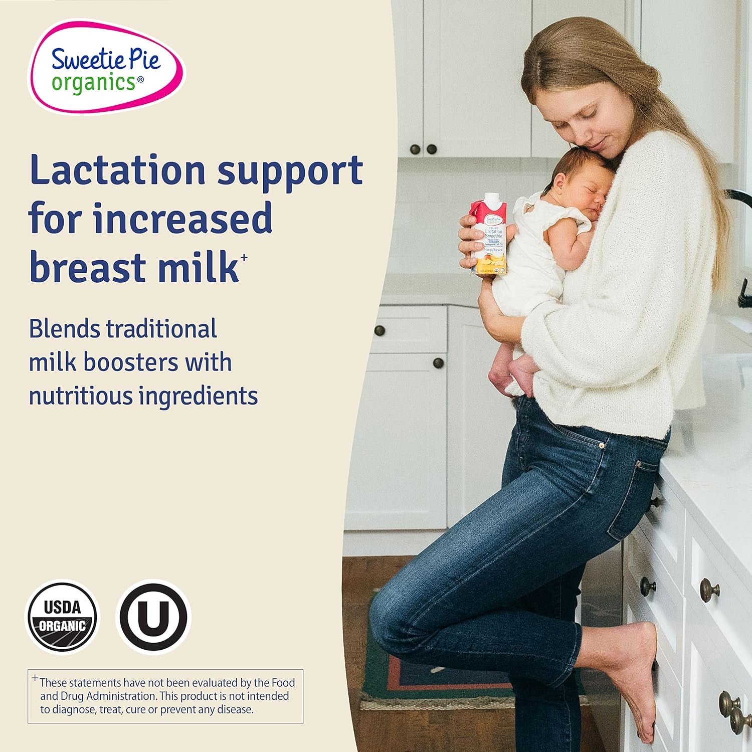 Lactation Smoothie, Mango Banana, Supports Breastmilk Production for Nursing and Pumping - No Artificial Sweeteners, Flavors or Dyes – 4 Pack