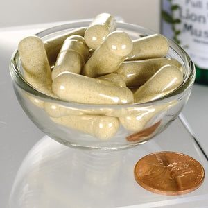 Lion'S Mane Mushroom Capsules - 500 Mg Each, 60 Capsules - Herbal Supplement Supporting Cognitive Function