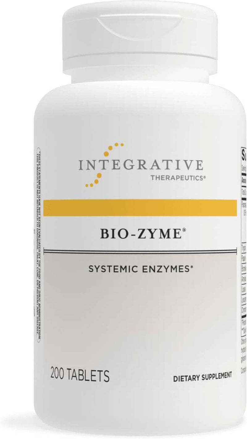 Bio-Zyme- Systemic Enzymes* - Full-Strength Pancreatic Enzyme Complex for Digestive Support* - 200 Tablets