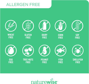 Naturewise 5-HTP 200Mg Mood Support, Natural Sleep Aid Helps Promote Healthy Eating Habits, Easy-To-Digest Delayed Release Capsules Enhanced W/ Vitamin B6, Non-Gmo (2 Month Supply - 60 Count)