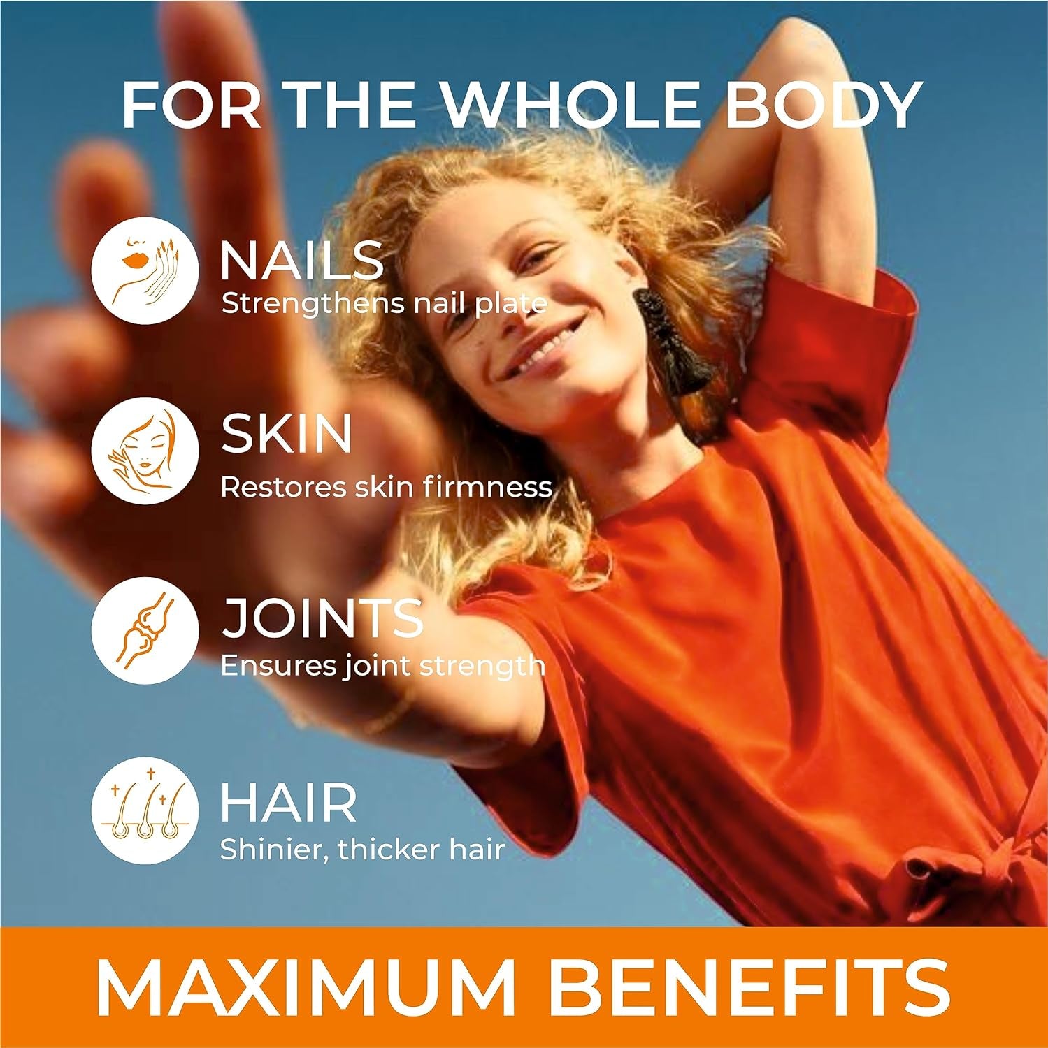 Bovine Collagen Supplements for Men and Women I Hydrolyzed Grass Fed Bovine Collagen Peptides Dietary Supplement for Joint, Nerve & Bone Support - Non-Gmo, Anti-Aging - 100 Capsules