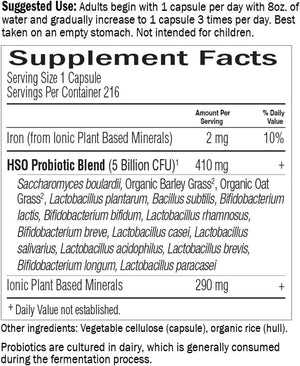 Garden of Life Whole Food Probiotic Supplement - Primal Defense Ultra Ultimate Probiotic Dietary Supplement for Digestive and Gut Health, 60 Vegetarian Capsules 