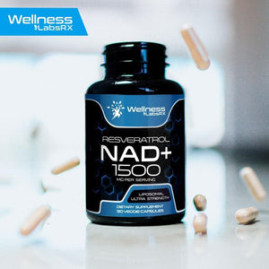 NAD Supplement, 1500Mg - Liposomal NAD+ Supplement with Resveratrol, Nad plus Boosting Supplement - Support Cellular Health, Stamina & Healthy Aging - Ultra Strength Capsules - 3 Pack