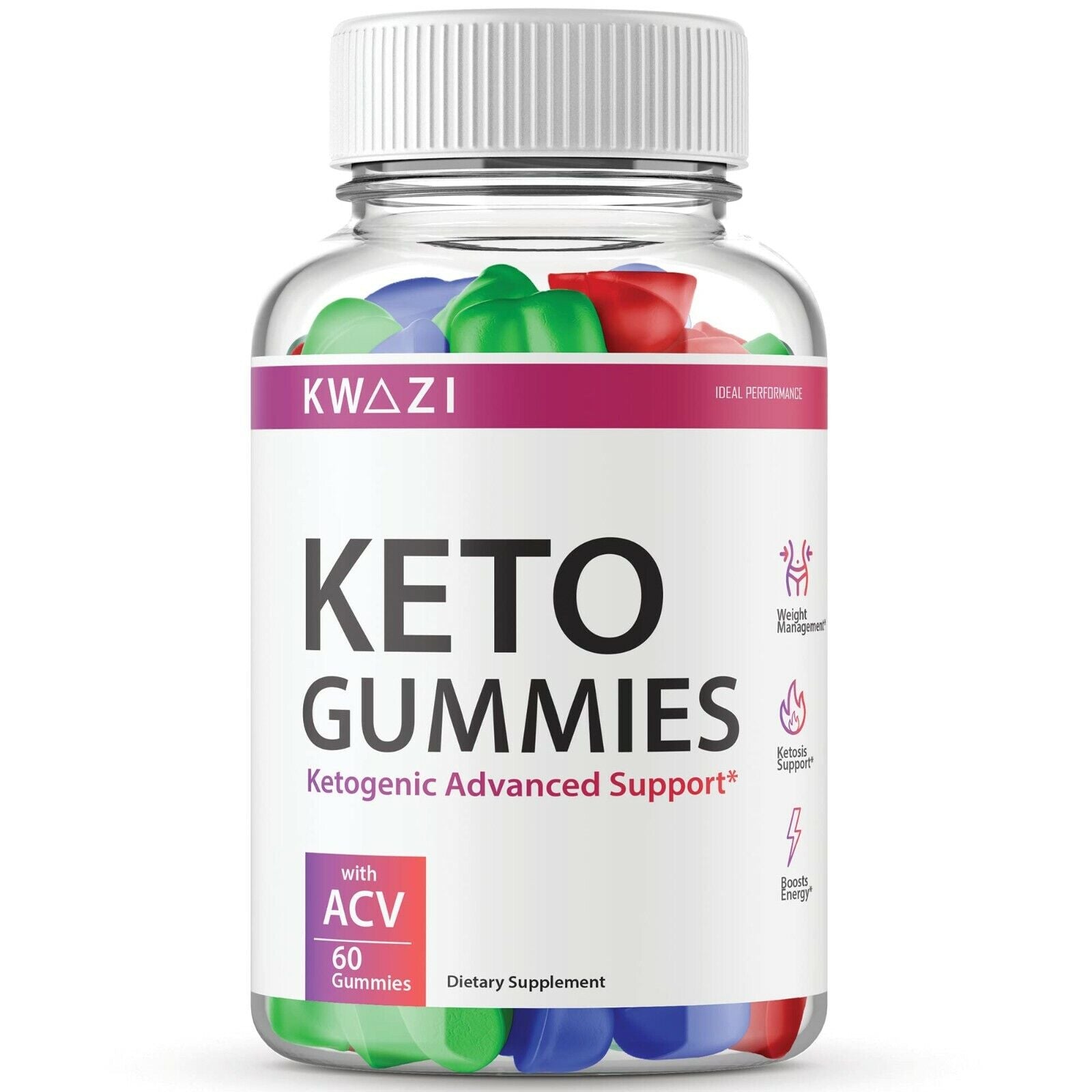 Kwazii Keto Gummies Keazi Kwazi (60 Gummies)