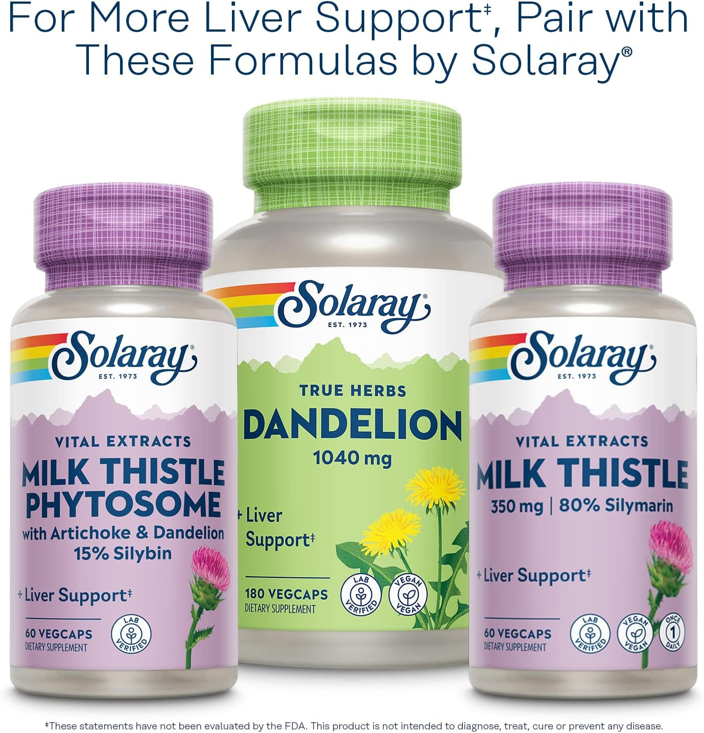 Liver Blend SP-13, Traditional Liver Cleanse Detox & Repair Support with Milk Thistle, Dandelion, Burdock, Artichoke Leaf, Kelp, Peppermint, and Trace Minerals, 100 Servings, 100 Vegcaps