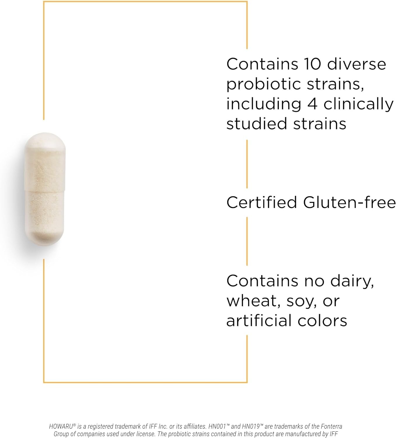 '- Pro-Biome 50B CFU - Proprietary Probiotic Blend - 30 Capsules 