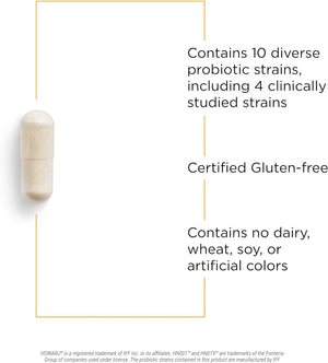 '- Pro-Biome 50B CFU - Proprietary Probiotic Blend - 30 Capsules 