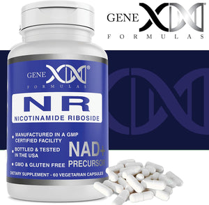 GENEX NR Nicotinamide Riboside 500Mg/Serving (120 Capsules) NAD+ Precursor for Healthy Aging - Gmp-Certified, Non-Gmo, Gluten-Free, Vegetarian (1 Pack) 