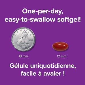 Webber Naturals Lutein with Zeaxanthin Softgel, 10Mg 60 Count