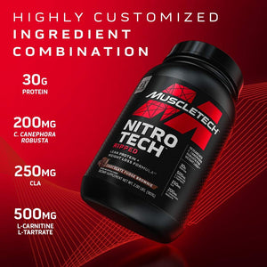 Protein Powder for Weight Loss | Nitro-Tech Ripped |Whey Protein Powder + Weight Loss Formula |Lose Weight |Weight Loss Protein Powder for Women & Men |Chocolate, 2 Lb(Package May Vary)