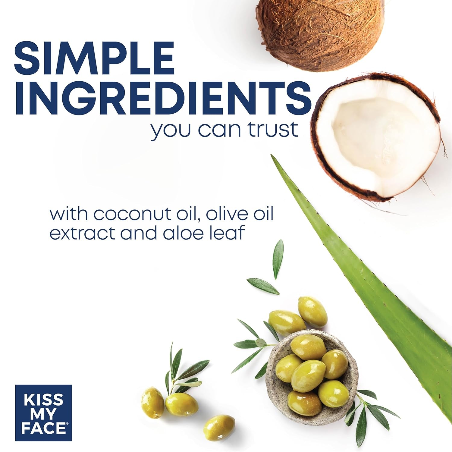 Kiss My Face Moisture Shave Cream, Shaving Cream for Men and Women, 11 Oz Pump Bottle, Lavender & Shea, 4 Pack