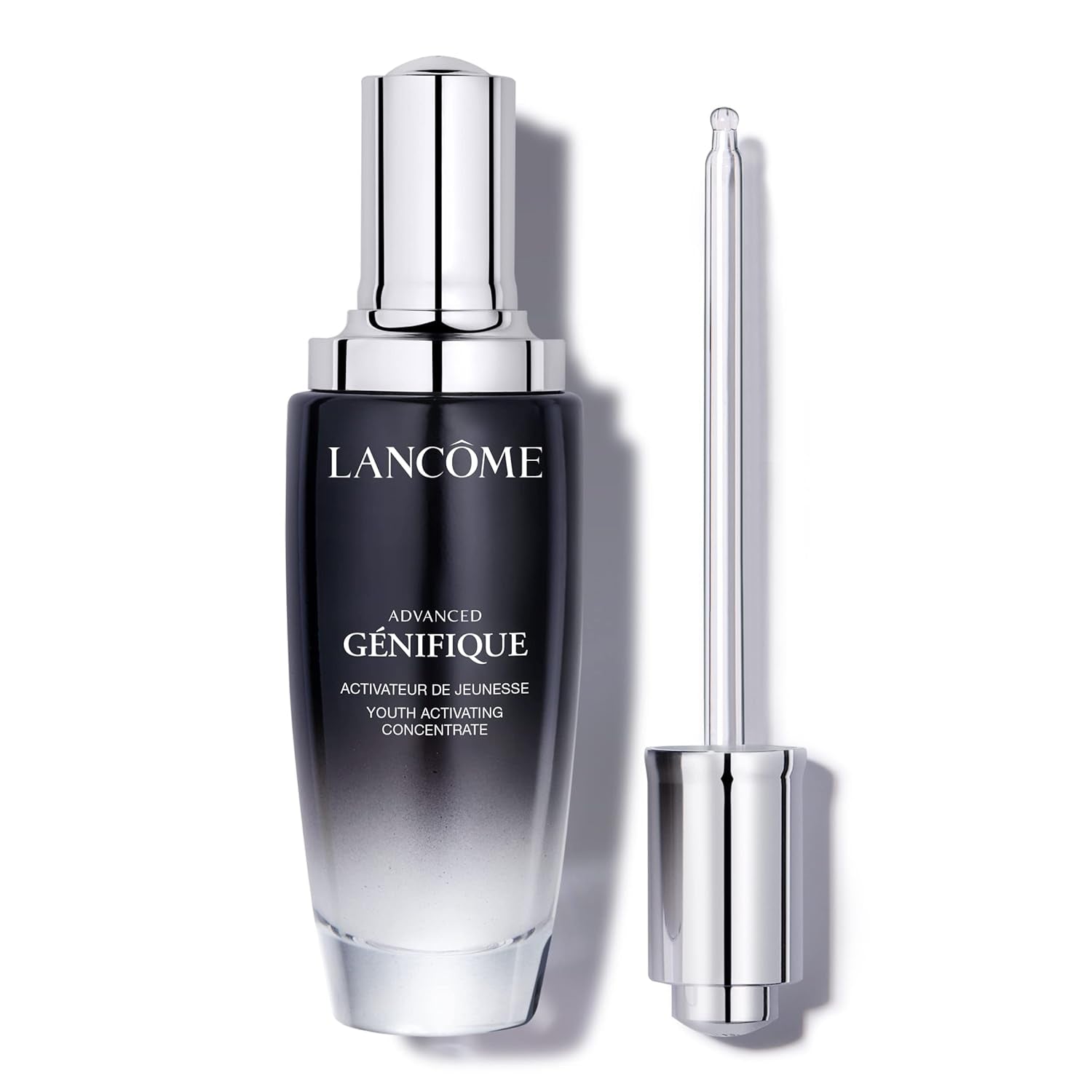 Lancôme Advanced Génifique Radiance Boosting Anti-Aging Face Serum - Visibly Hydrates & Plumps Skin - with Bifidus Prebiotic, Hyaluronic Acid & Vitamin Cg 
