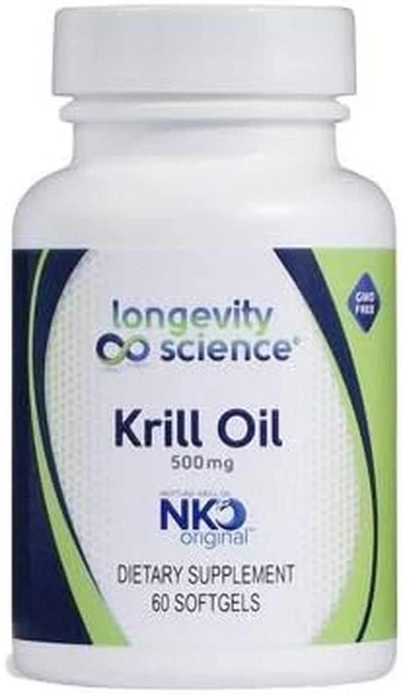 Krill Oil, 60Softgels, Longevity Science
