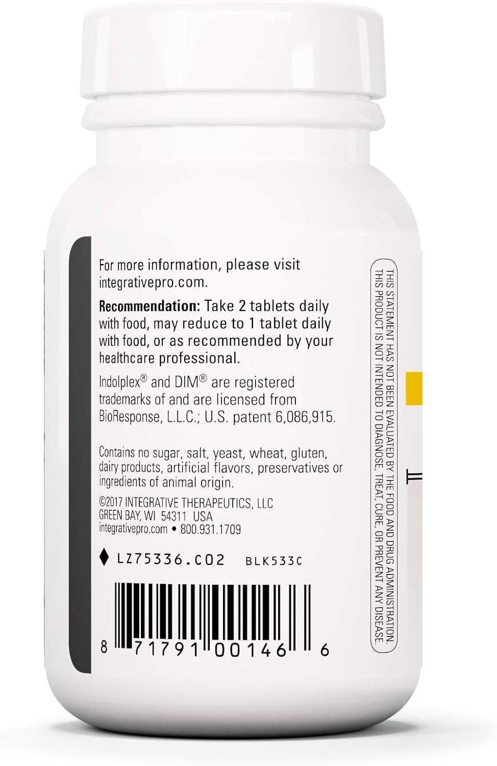 '- Flush-Free Niacin - Inositol Hexaniacinate - 60 Capsules