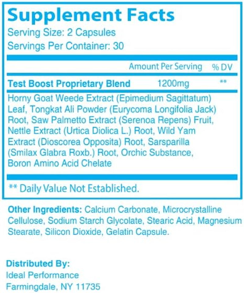 IDEAL PERFORMANCE Cinagra RX Pills Cinagrarx Conagra (60 Capsules) 