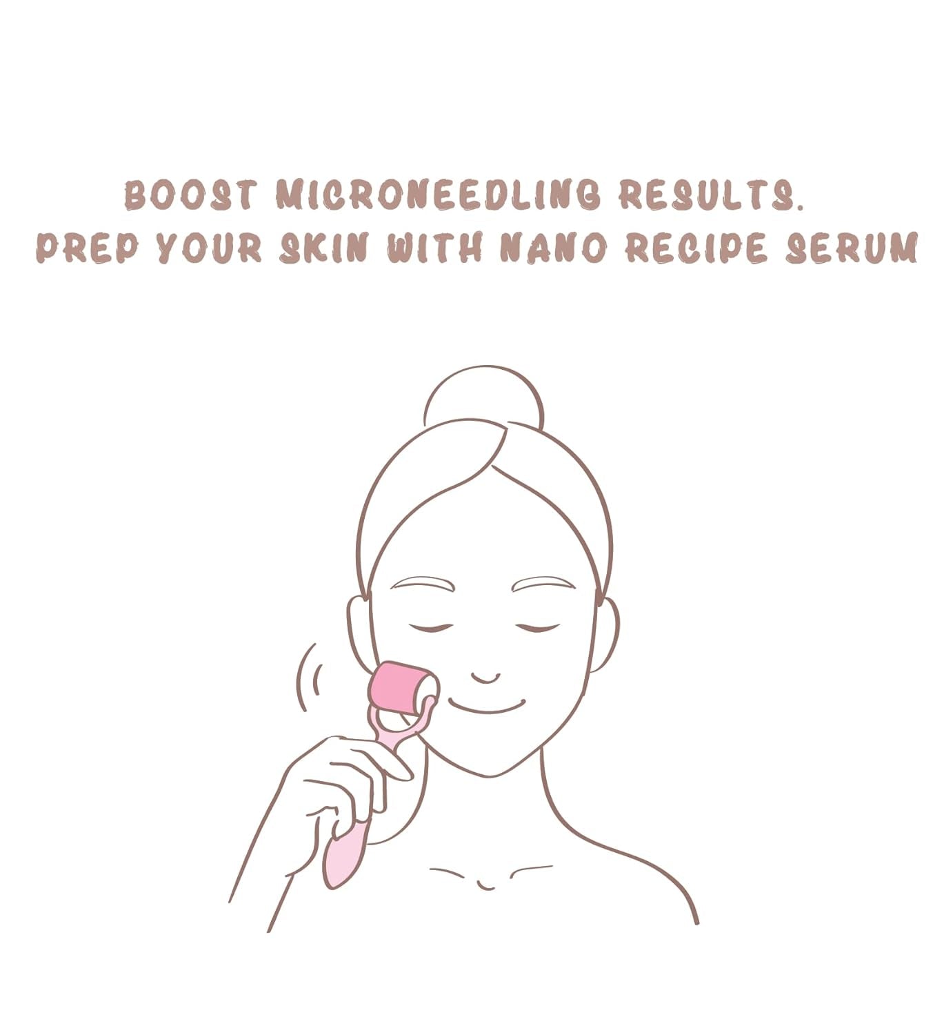 Korean EGF + FGF Liposome Concentrate Mix 2 Drops in Any Step of Your Skin Care Routine Improve Skin Elasticity and Wrinkle anti Aging Microneedling Serum 10Ml