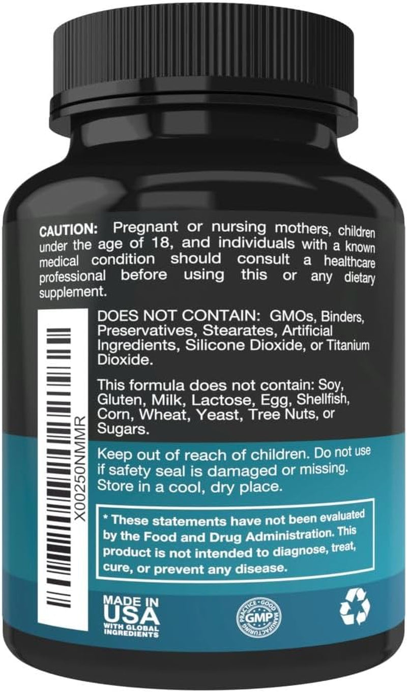 Organic Lions Mane Mushroom Capsules - 1800Mg Lion'S Mane Mushroom Supplement Grown in USA - Nootropic Brain Supplement and Immune Support - Lions Mane Extract Powder - 90 Veggie Caps
