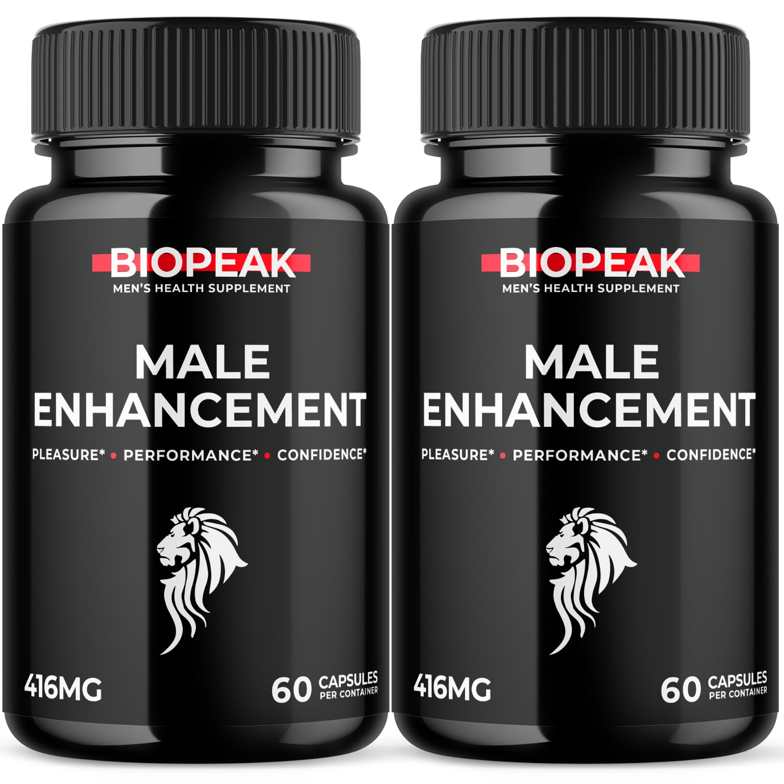 (2 Pack) Biopeak for Men, Bio Peak Advanced Male Support Pills (120 Capsules)