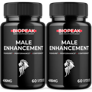 (2 Pack) Biopeak for Men, Bio Peak Advanced Male Support Pills (120 Capsules)