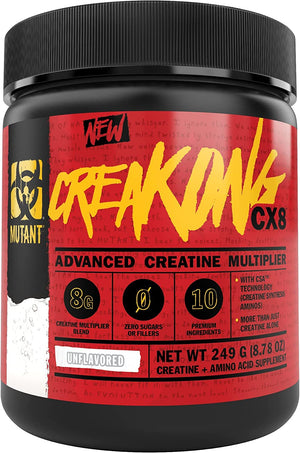 Mutant CREAKONG CX8 | Advanced Creatine Multiplier | Creatine + Amino Acid Supplement - 249 G | 30 Serving