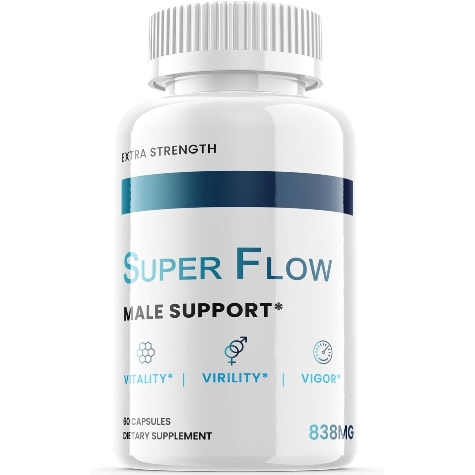 Super Flow Male Pills - Super Flow Male Support Supplement OFFICIAL - 1 Pack
