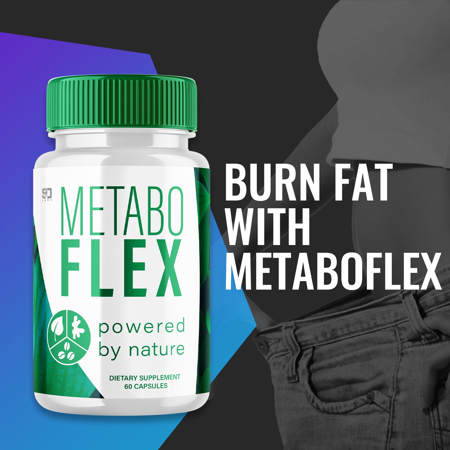 (3 Pack) Metaboflex, Metabo Flex Weight Loss & Fat Burn Capsules (180 Capsules)