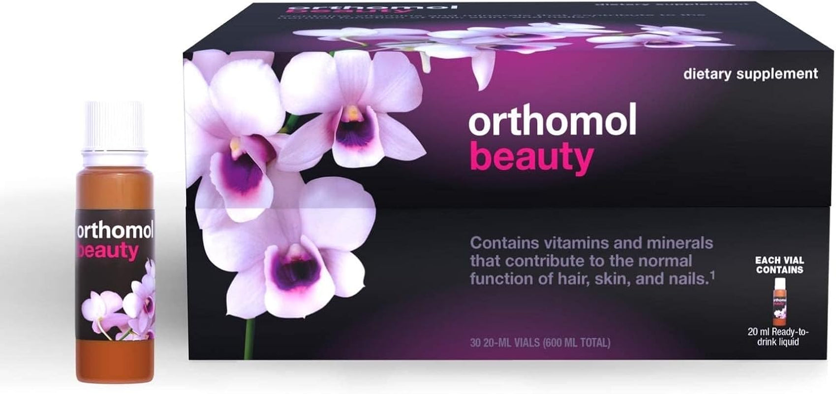Orthomol Beauty, Women'S Beauty Supplement, 30-Day Supply, Supports Ha 