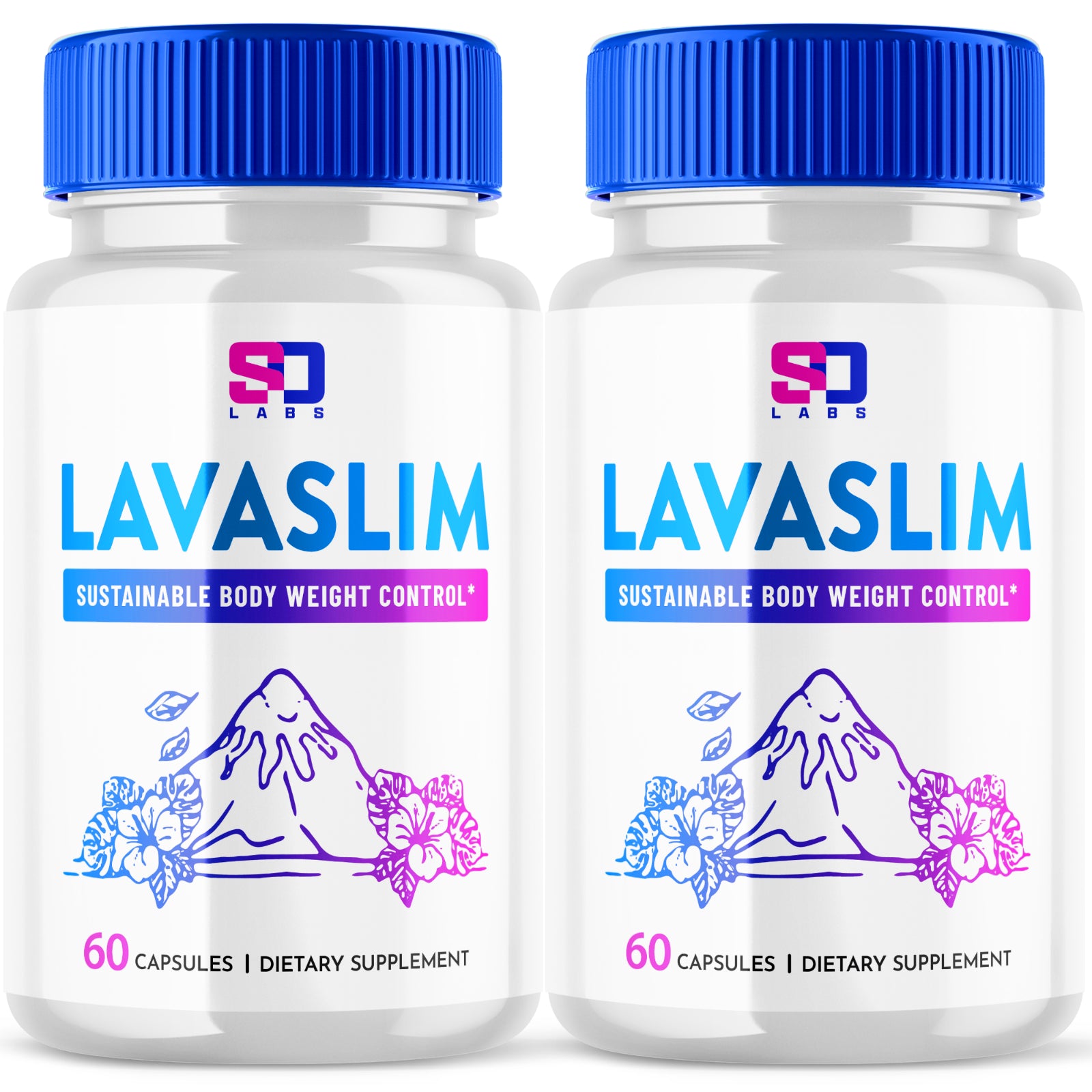 Lavaslim Supports Body Weight Control, Boosts Energy and Balance (2 Pack) 