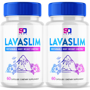 Lavaslim Supports Body Weight Control, Boosts Energy and Balance (2 Pack) 