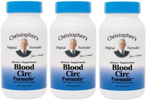 Dr. Christopher'S Blood Circulation Formula - 100 Ct (Pack of 3)