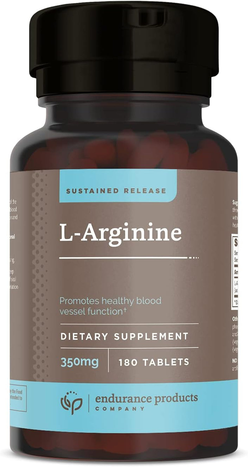 L-Arginine - 350Mg Sustained Release for Optimal Absorption - Nitric Oxide Precursor*, 180 Tablets Company by My Store